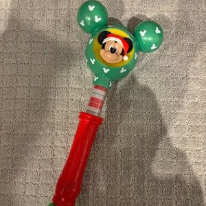 Mickey Holiday Bubble Wand
